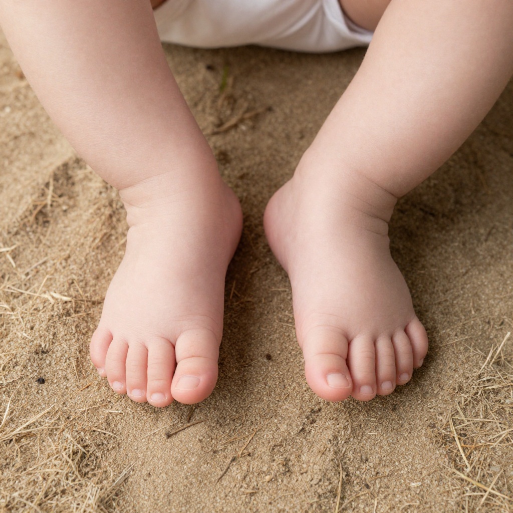 La Marcha en Bebés: Por Qué los Pies Descalzos Son la Base del Desarrollo Motor y la Salud Podológica Futura parte 1